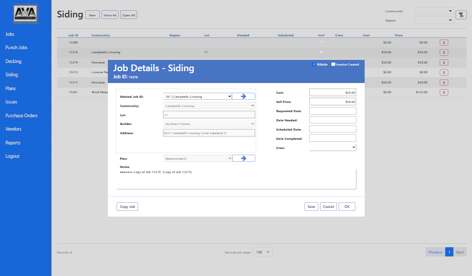 AVA - Siding Details